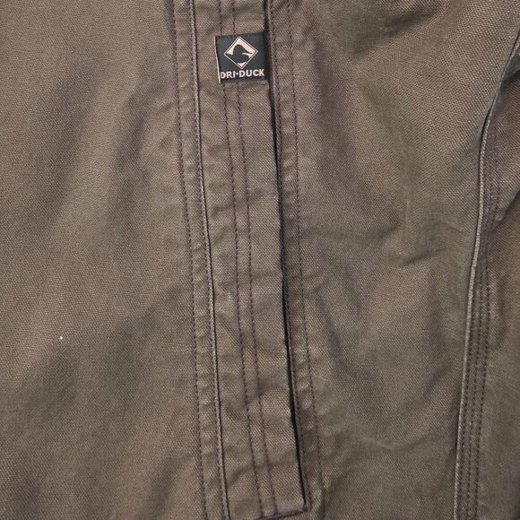 Dri-Duck Endeavor Heavy Canvas with Sherpa Lined Inside Men's Jacket - Picture 5 of 8
